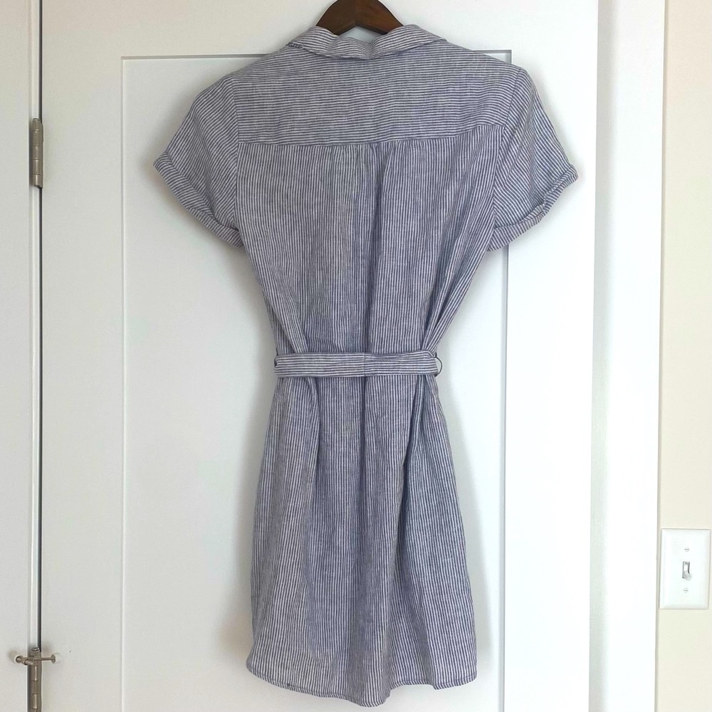 Abercrombie & Fitch Striped Short Sleeve Dress - Picture 2 of 4